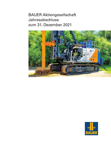 Thumbnail BAUER AG Financial Statement 2021