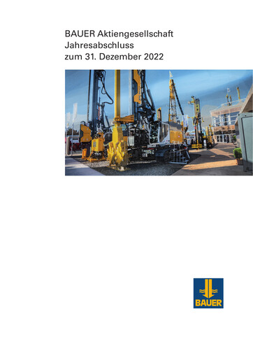 Thumbnail BAUER AG Financial Statement 2022