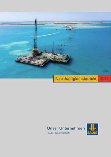 Thumbnail BAUER AG Sustainability Report 2021