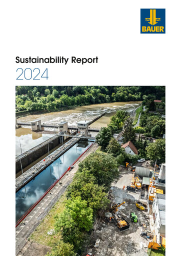 Thumbnail BAUER AG Sustainability Report 2024
