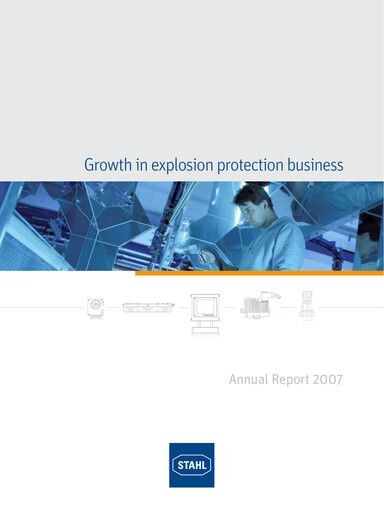 Thumbnail R. Stahl AG Annual Report 2007