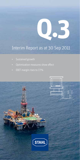 Thumbnail R. Stahl AG Quarterly Report 2011-q3