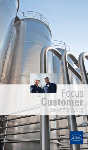 Thumbnail R. Stahl AG Quarterly Report 2013-q3
