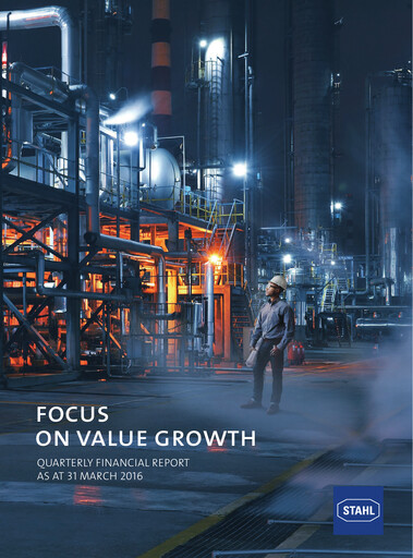 Miniature R. Stahl AG Rapport trimestriel 2016-q1