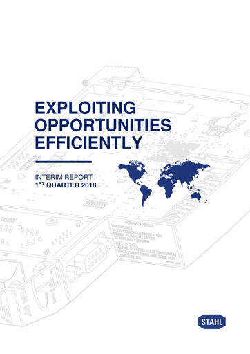 Miniature R. Stahl AG Rapport trimestriel 2018-q1