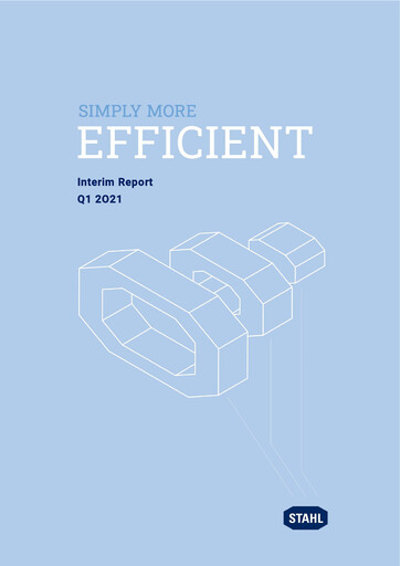Miniature R. Stahl AG Rapport trimestriel 2021-q1
