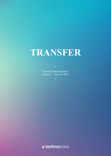Thumbnail technotrans Half-year Report 2014-h1