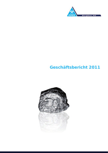 Thumbnail HMS Bergbau Annual Report 2011