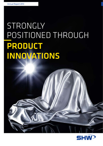 Thumbnail SHW AG Annual Report 2013