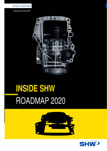 Miniature SHW AG Rapport semestriel 2015-h1