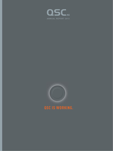 Thumbnail q.beyond Annual Report 2013