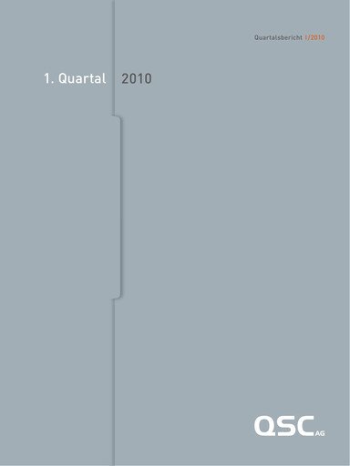 Vorschaubild q.beyond Quartalsbericht 2010-q1