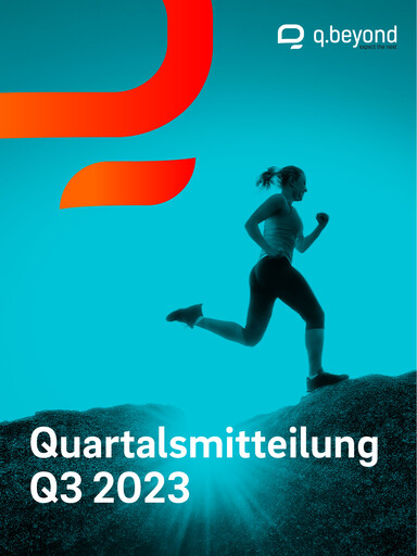 Vorschaubild q.beyond Quartalsbericht 2023-q3
