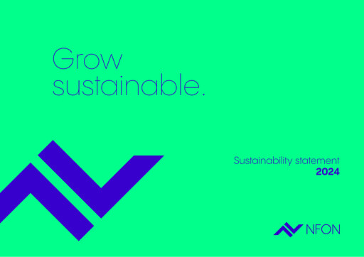 Thumbnail NFON AG Sustainability Report 2024
