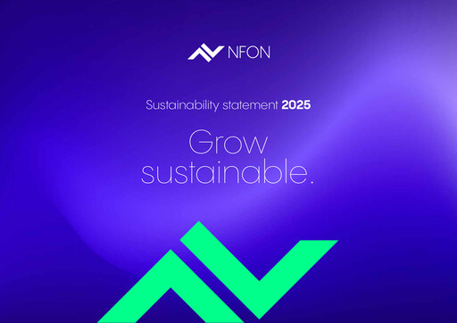 Thumbnail NFON AG Sustainability Report 2025