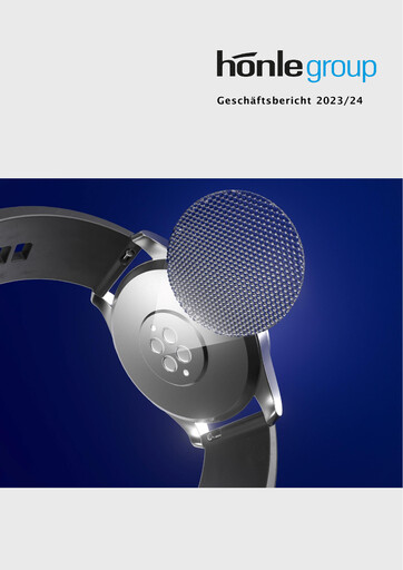 Thumbnail Dr. Hönle AG Annual Report 2023-2024