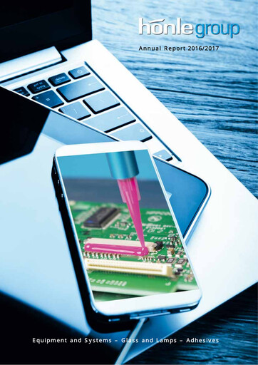 Thumbnail Dr. Hönle AG Annual Report 2016-2017