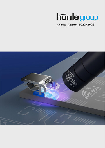 Thumbnail Dr. Hönle AG Annual Report 2022-2023