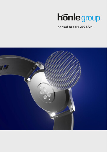 Thumbnail Dr. Hönle AG Annual Report 2023-2024