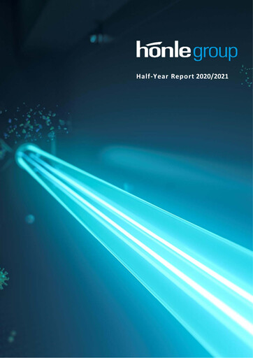 Thumbnail Dr. Hönle AG Half-year Report 2020-2021-h1