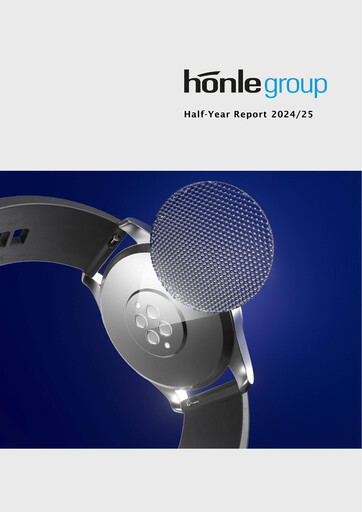 Thumbnail Dr. Hönle AG Half-year Report 2024-2025-h1