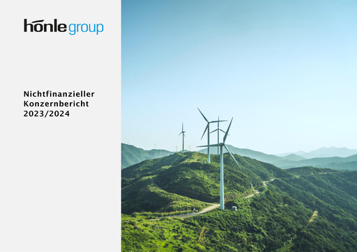 Thumbnail Dr. Hönle AG Sustainability Report 2023-2024