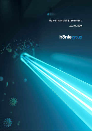 Thumbnail Dr. Hönle AG Sustainability Report 2019-2020