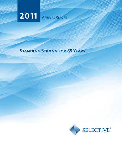 Thumbnail Selective Insurance Annual Report 2011