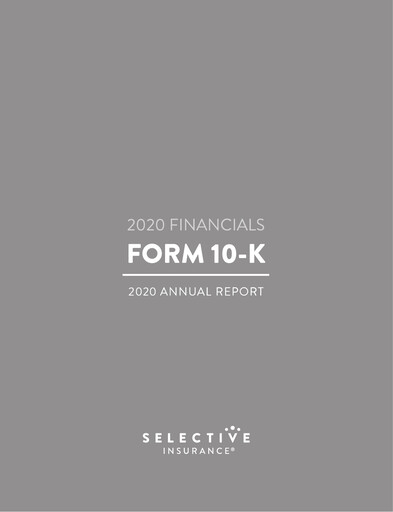 Thumbnail Selective Insurance Financial Report 2020