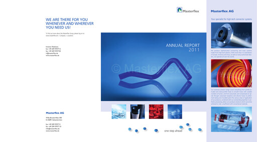 Thumbnail Masterflex Annual Report 2011