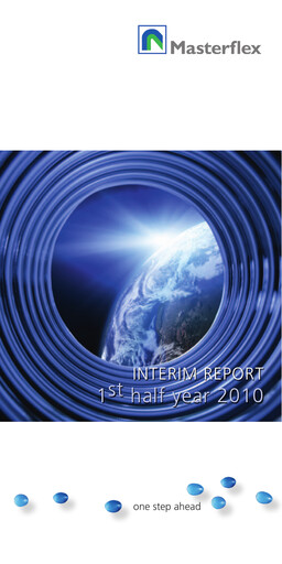 Thumbnail Masterflex Half-year Report 2010-h1