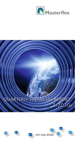 Vorschaubild Masterflex Quartalsbericht 2010-q1