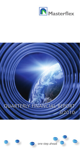 Vorschaubild Masterflex Quartalsbericht 2010-q3