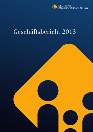 Thumbnail DFV Deutsche Familienversicherung Annual Report 2013