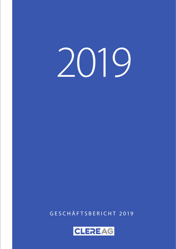 Thumbnail Clere AG Annual Report 2019