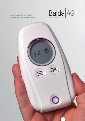 Thumbnail Clere AG Annual Report 2012