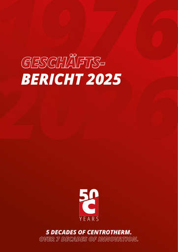 Vorschaubild centrotherm international Jahresbericht 2025