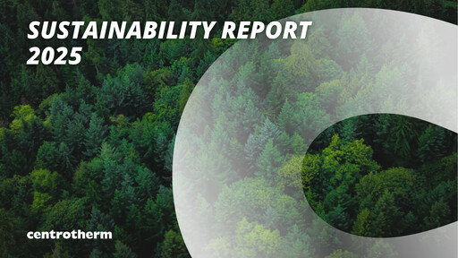 Thumbnail centrotherm international Sustainability Report 2025