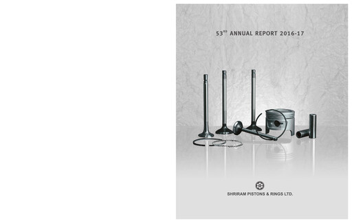 Miniature Shriram Pistons & Rings Rapport annuel 2016-2017