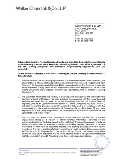 Thumbnail Shriram Pistons & Rings Quarterly Report 2026-q1