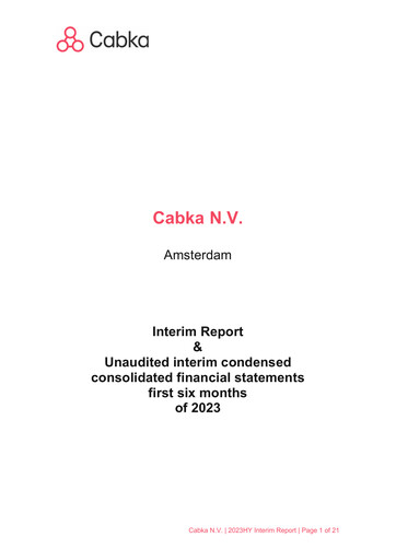 Miniature Cabka Rapport semestriel 2023-h1