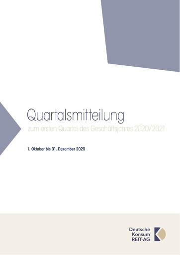 Thumbnail Deutsche Konsum REIT-AG Quarterly Report 2020-q1