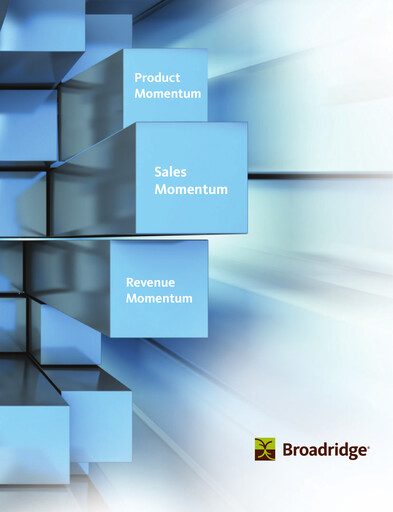 Thumbnail Broadridge Financial Solutions
 Annual Report 2012