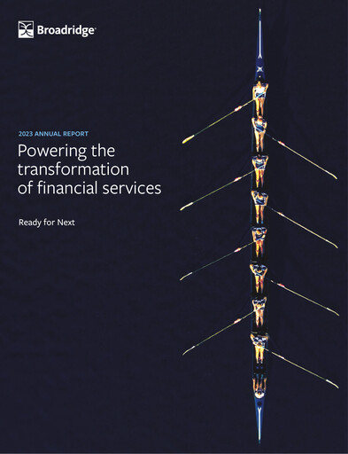 Thumbnail Broadridge Financial Solutions
 Annual Report 2023