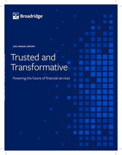 Thumbnail Broadridge Financial Solutions
 Annual Report 2025
