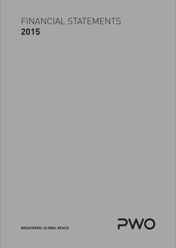 Thumbnail PWO AG Financial Statement 2015