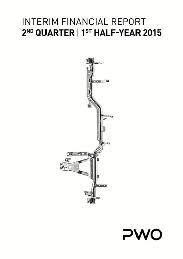 Miniature PWO AG Rapport semestriel 2015-h1