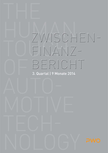 Thumbnail PWO AG Quarterly Report 2014-q3