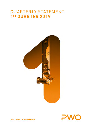 Thumbnail PWO AG Quarterly Report 2019-q1