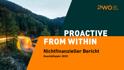 Thumbnail PWO AG Sustainability Report 2025